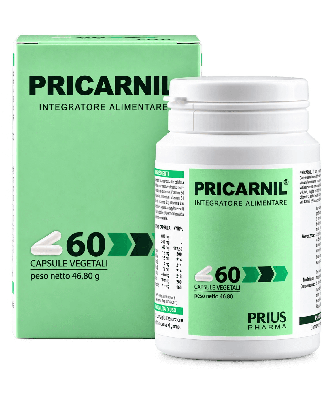 Confezione Pricarnil